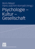 Cover: Psychologie - Kultur - Gesellschaft - VS Verlag f&uuml;r Sozialwissenschaften