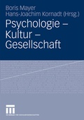 Cover: Psychologie - Kultur - Gesellschaft - VS Verlag f&uuml;r Sozialwissenschaften