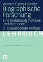Cover: Biographische Forschung - VS Verlag f&uuml;r Sozialwissenschaften