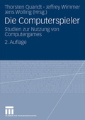 Cover: Die Computerspieler - VS Verlag f&uuml;r Sozialwissenschaften