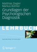 Cover: Grundlagen der Psychologischen Diagnostik - VS Verlag f&uuml;r Sozialwissenschaften