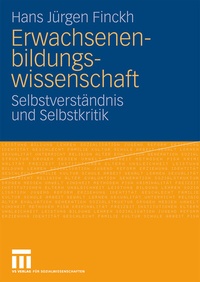 Abbildung von: Erwachsenenbildungswissenschaft - VS Verlag für Sozialwissenschaften