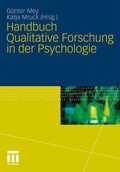 Cover: Handbuch Qualitative Forschung in der Psychologie - VS Verlag f&uuml;r Sozialwissenschaften