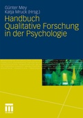 Cover: Handbuch Qualitative Forschung in der Psychologie - VS Verlag f&uuml;r Sozialwissenschaften