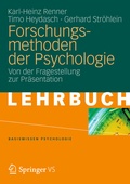 Cover: Forschungsmethoden der Psychologie - VS Verlag f&uuml;r Sozialwissenschaften