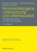 Cover: Personenbezogene Unterst&uuml;tzung und Lebensqualit&auml;t - VS Verlag f&uuml;r Sozialwissenschaften