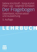 Cover: Der Fragebogen - VS Verlag f&uuml;r Sozialwissenschaften