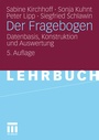 Cover: Der Fragebogen - VS Verlag f&uuml;r Sozialwissenschaften