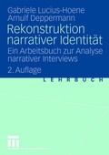 Cover: Rekonstruktion narrativer Identit&auml;t - VS Verlag f&uuml;r Sozialwissenschaften