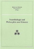 Cover: Neurobiologie und Philosophie zum Schmerz - Vandenhoeck & Ruprecht