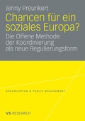 Cover: Chancen f&uuml;r ein soziales Europa? - VS Verlag f&uuml;r Sozialwissenschaften