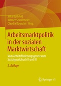 Cover: Arbeitsmarktpolitik in der sozialen Marktwirtschaft - Springer VS