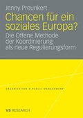 Cover: Chancen f&uuml;r ein soziales Europa? - VS Verlag f&uuml;r Sozialwissenschaften