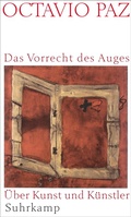 Cover: Das Vorrecht des Auges - Suhrkamp