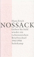 Cover: Geben Sie bald wieder ein Lebenszeichen - Suhrkamp
