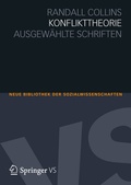 Cover: Konflikttheorie - Springer VS