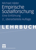 Cover: Empirische Sozialforschung - VS Verlag f&uuml;r Sozialwissenschaften