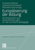 Cover: Europ&auml;isierung der Bildung - VS Verlag f&uuml;r Sozialwissenschaften