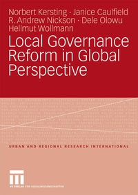 Enlarge image Cover: Local Governance Reform in Global Perspective - VS Verlag für Sozialwissenschaften