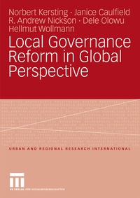 Abbildung von: Local Governance Reform in Global Perspective - VS Verlag für Sozialwissenschaften