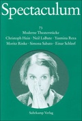 Cover: Spectaculum 73 - Suhrkamp