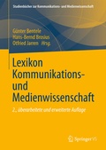 Cover: Lexikon Kommunikations- und Medienwissenschaft - Springer VS