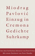 Cover: Einzug in Cremona - Suhrkamp