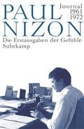 Cover: Die Erstausgaben der Gef&uuml;hle - Suhrkamp