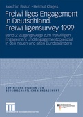 Cover: Freiwilliges Engagement in Deutschland.Freiwilligensurvey 1999 - VS Verlag f&uuml;r Sozialwissenschaften