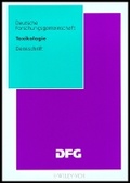 Cover: DFG Toxikologie - Denkschrift - Wiley-VCH