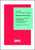 Cover: Biological Monitoring - Heutige und kuenftige Moeglichkeiten in der Arbeits- und Umweltmedizin - Wiley-VCH