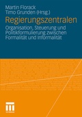 Cover: Regierungszentralen - VS Verlag f&uuml;r Sozialwissenschaften
