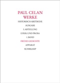 Cover: Werke. Historisch-kritische Ausgabe. I. Abteilung: Lyrik und Prosa - Suhrkamp