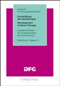 Cover: Entwicklung der Gentherapie - Wiley-VCH