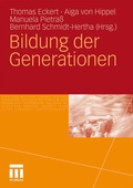 Cover: Bildung der Generationen - VS Verlag f&uuml;r Sozialwissenschaften