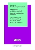 Cover: Gentechnik und Lebensmittel/ Genetic Engineering and Food - Mitteilung 3/ Report 3 - Wiley-VCH