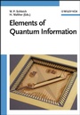 Cover: Elements of Quantum Information - Wiley-VCH