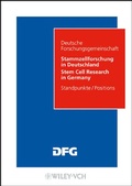 Cover: Stammzellforschung in Deutschland. M&ouml;glichkeiten und Perspektiven - Wiley-VCH