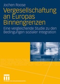 Cover: Vergesellschaftung an Europas Binnengrenzen - VS Verlag f&uuml;r Sozialwissenschaften