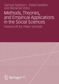 Cover: Methods, Theories, and Empirical Applications in the Social Sciences - VS Verlag f&uuml;r Sozialwissenschaften