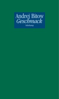 Enlarge image Cover: Geschmack - Suhrkamp