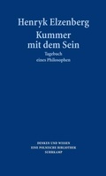 Cover: Kummer mit dem Sein - Suhrkamp