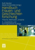 Cover: Handbuch Frauen- und Geschlechterforschung - VS Verlag f&uuml;r Sozialwissenschaften