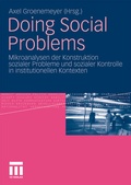 Cover: Doing Social Problems - VS Verlag f&uuml;r Sozialwissenschaften