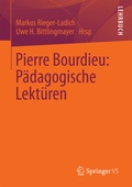 Cover: Pierre Bourdieu: P&auml;dagogische Lekt&uuml;ren - Springer VS