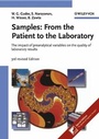 Cover: Samples: From the Patient to the Laboratory - Wiley-Blackwell