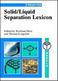 Enlarge image Cover: Solid - Liquid Separation Lexicon - Wiley-VCH