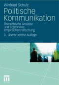 Cover: Politische Kommunikation - VS Verlag f&uuml;r Sozialwissenschaften