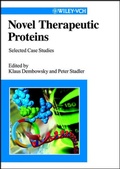 Cover: Novel Therapeutic Proteins - Wiley-Blackwell