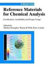 Abbildung von: Reference Materials for Chemical Analysis - Wiley-VCH
